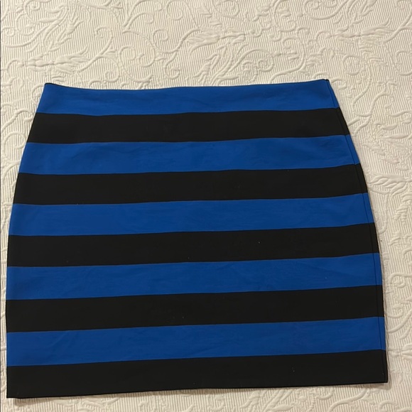 MICHAEL Michael Kors Dresses & Skirts - MICHAEL Michael Kors Blue and Black Mini Pencil Skirt